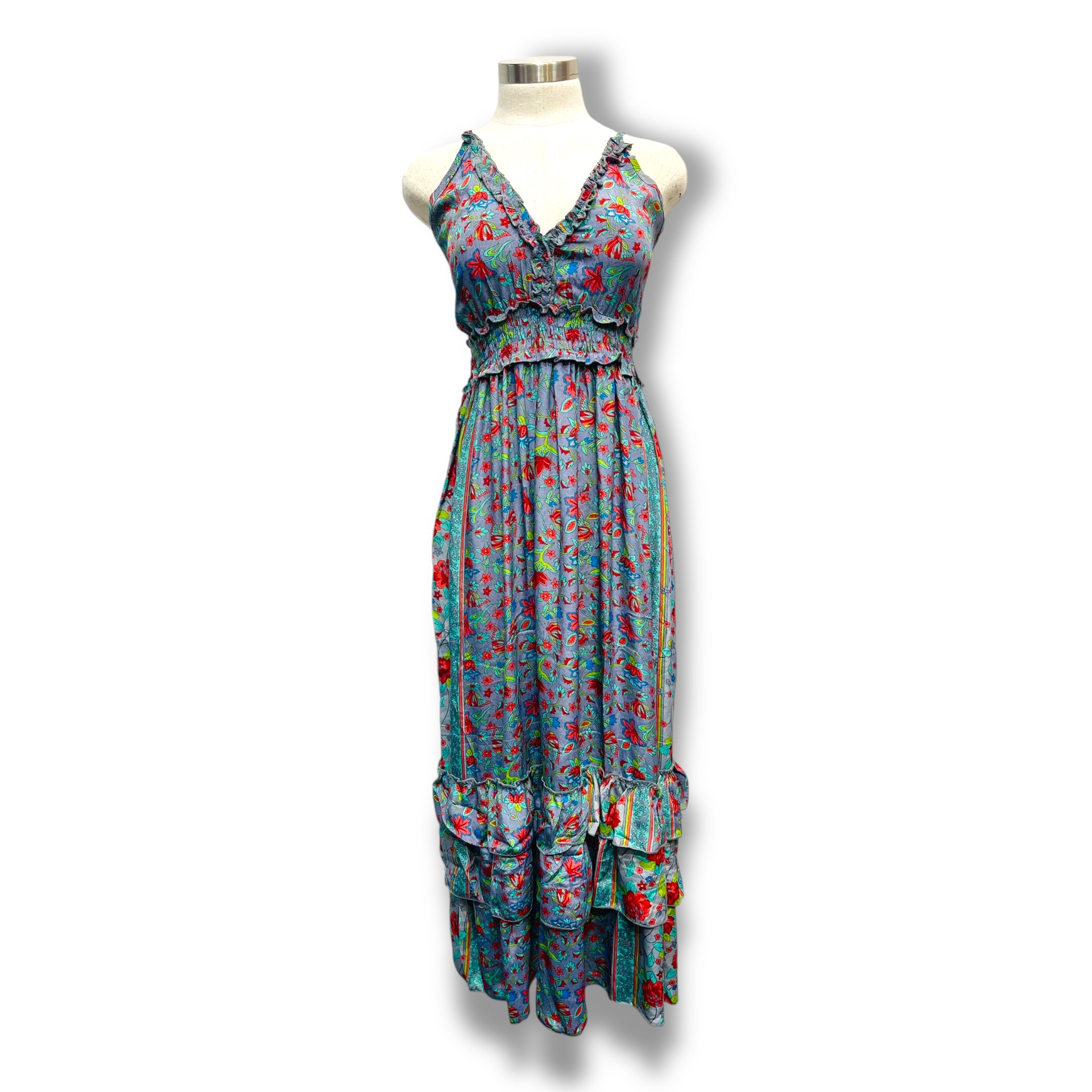 karma highway halter dress Polyester Printed Long Halter Dress (3087) Karma Highway