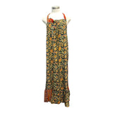 Printed Polyester Long Dress (3497)
