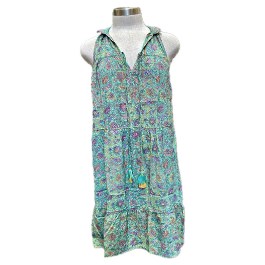 karma highway halter dress Cotton Block Print Long Halter Dress (3500) Karma Highway