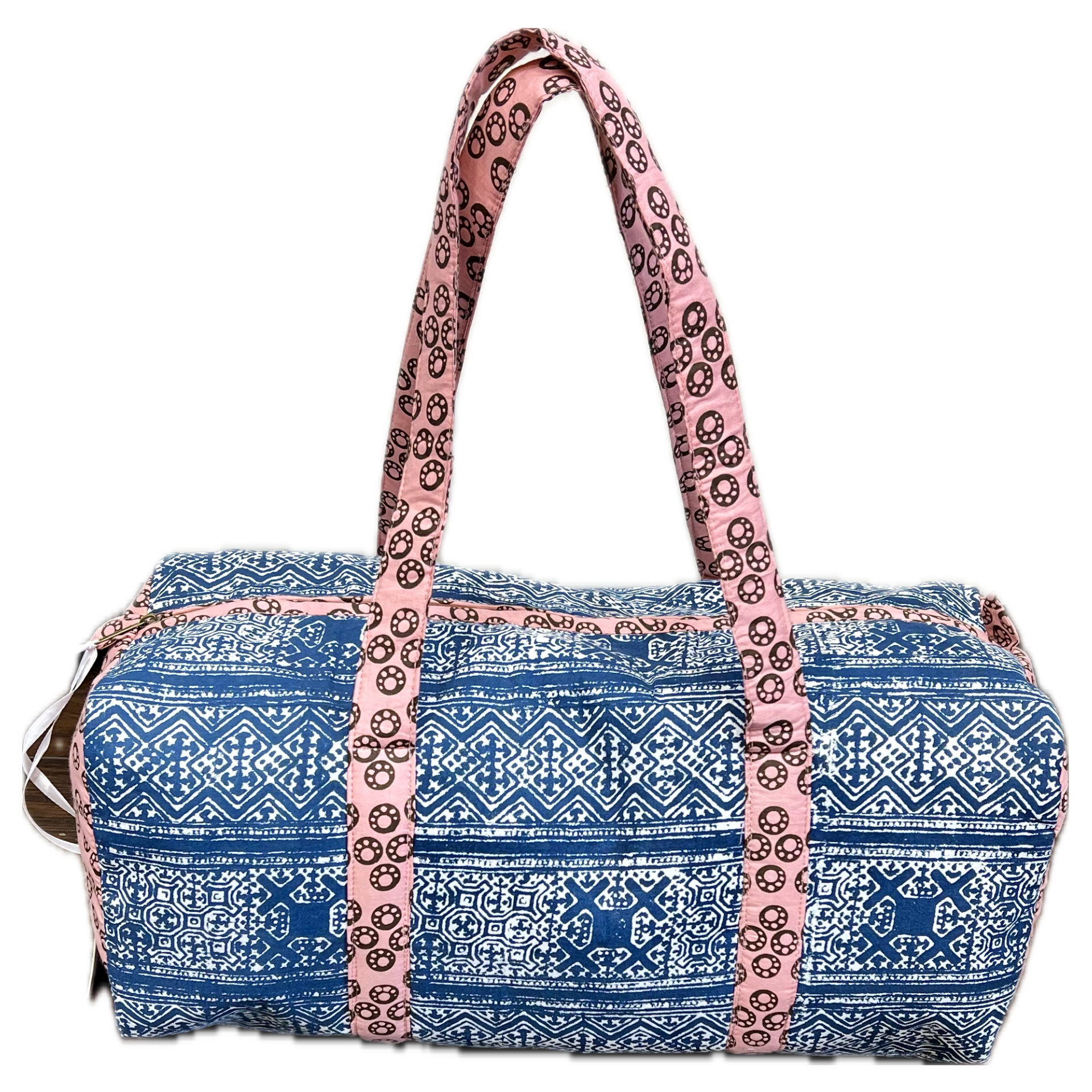 Handcrafted Bohemian Quilted Duffel Bag  (DB01)
