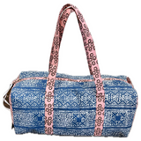 Handcrafted Bohemian Quilted Duffel Bag  (DB01)
